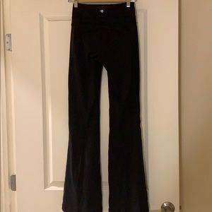 Size 6 (S) lululemon flared yoga pants